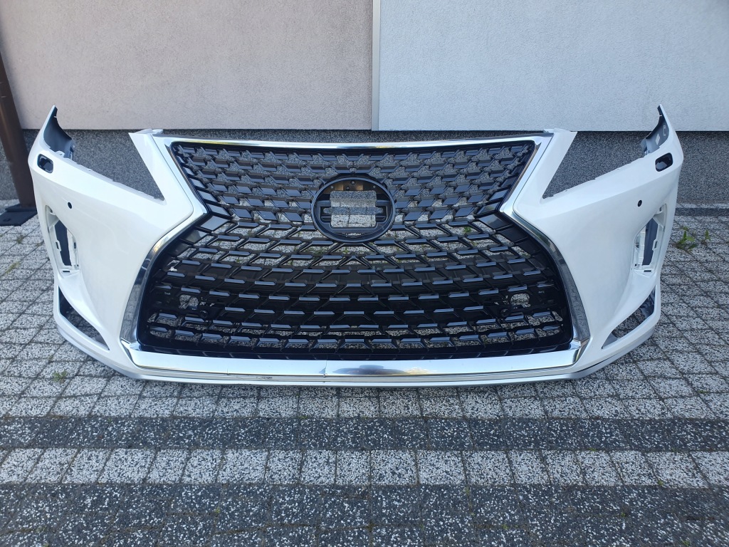 фото №1, Lexus rx rx450 iv lift 085 бампер передний решётка радиатора решётка радиатора хром решётка перед