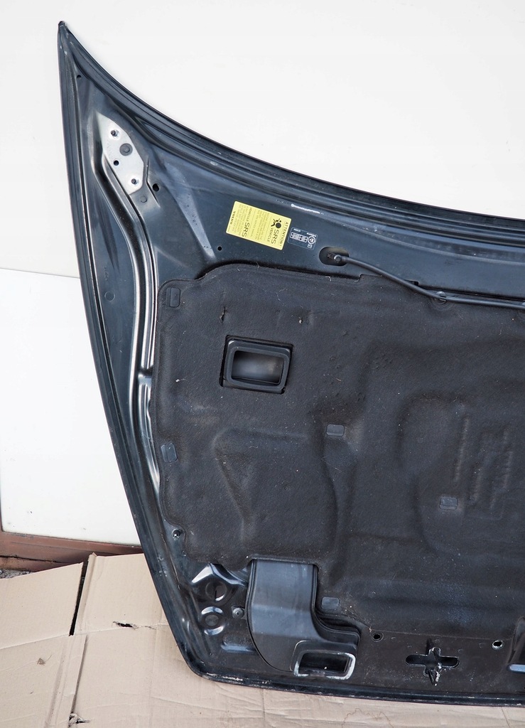 фото №7, Volvo v50 капот кришка двигуна колір 019 чорний