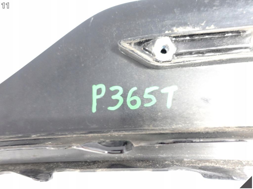 фото №12, Porsche taycan sport design 9j1 19- молдинг спойлер w бампер ліва задня