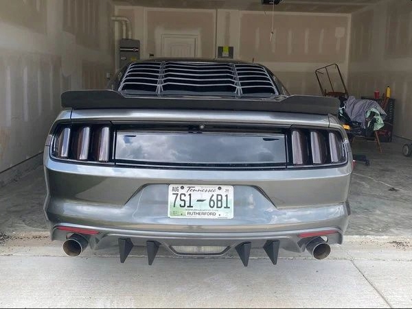 фото №9, Плавники диффузор ford mustang 2015-2017 base