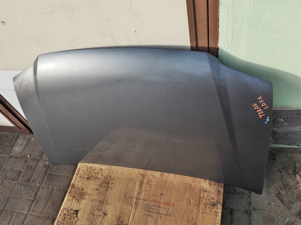 фото №7, Vw touran 1 капот кришка двигуна колір ld7x ładna