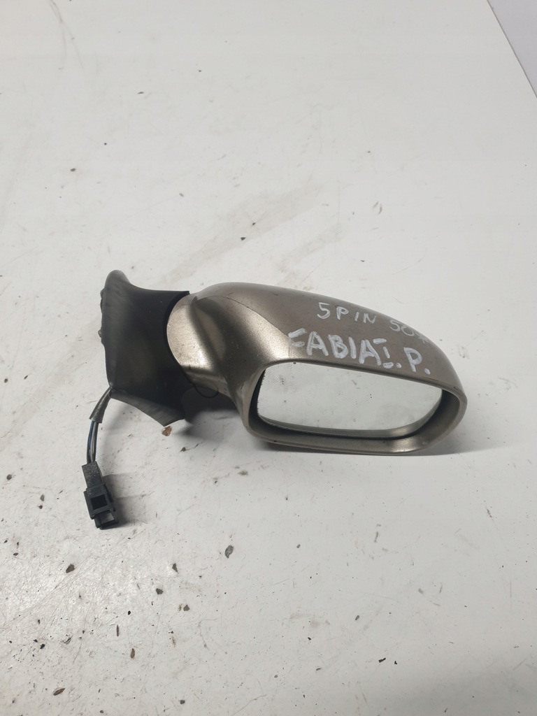 фото №1, Зеркало правое 5 pin skoda fabia i