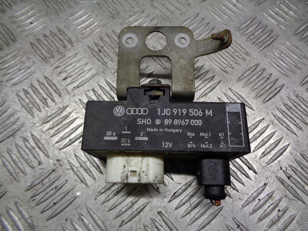 фото №1, Блок керування модуль вентиляторів vw polo iv 1j0919506m