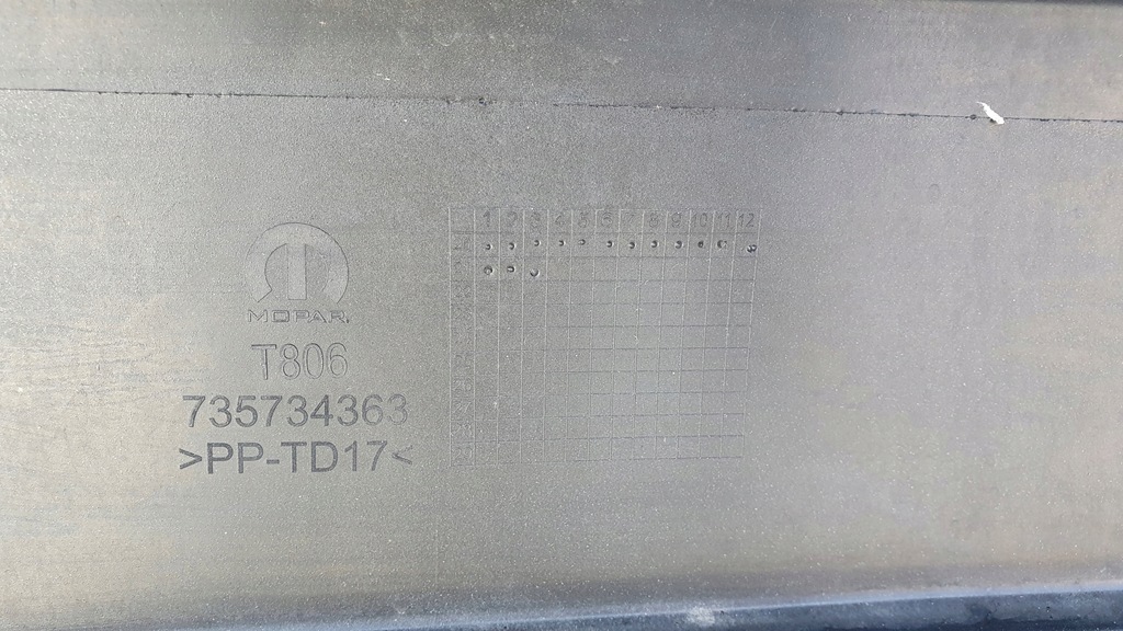 фото №14, Fiat tipo ii 2 lift 20- бампер перед оригинал