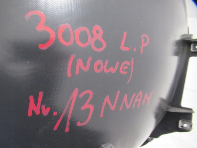 фото №8, Peugeot 3008 підкрилок ліва nowe nieuzywane