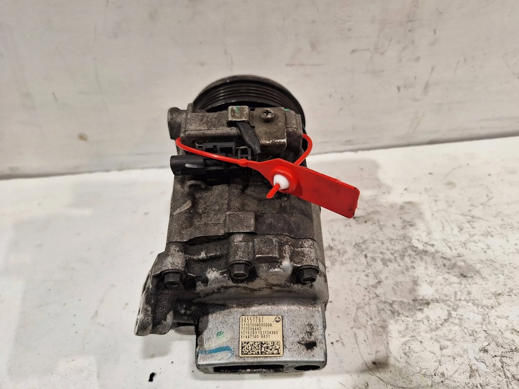 фото №6, Компресор кондиціонера 94551797 opel karl 1.0 12v 14-