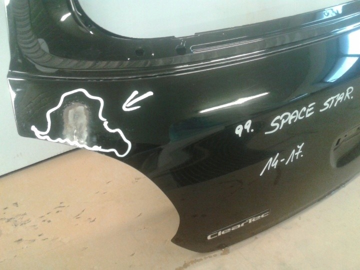 фото №3, Mitsubishi space star 2014 крышка багажника задняя