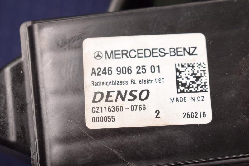фото №5, Mercedes cla c117 w117 2016 rhd вентилятор dmuchawki отопителя двигатель