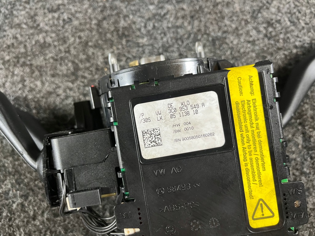 фото №12, Vw passat b6 kombi переключатель комбинированный лента 3c9953513c