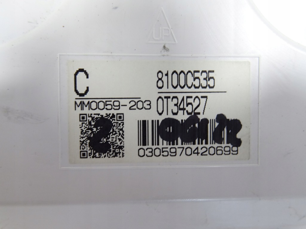 фото №9, Mitsubishi outlander iii лічильник приладова панель 8100c535