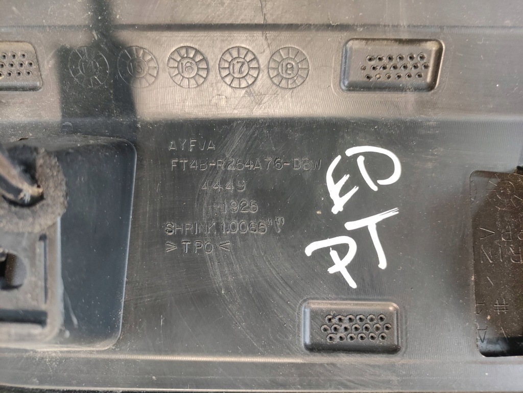 фото №6, Ford edge 2015- mk2 ii молдинг двері правий задня ft4br254a76dbw