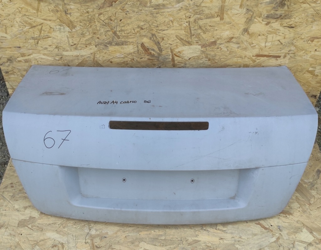 фото №1, Крышка багажника задняя audi a4 b6 cabrio nowa оригинал