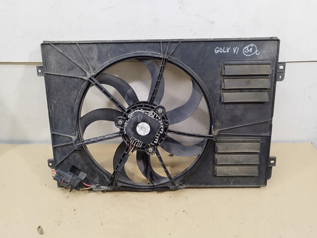 фото №13, Вентилятори корпус радіатора audi vw 1k0121205ac 1k0959455fb