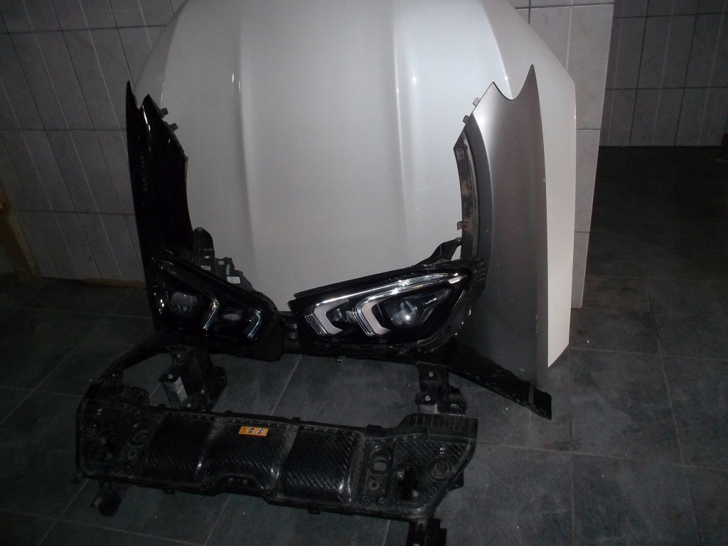 Mercedes gle 167 w167 капот перед kompletny ремень Доставка