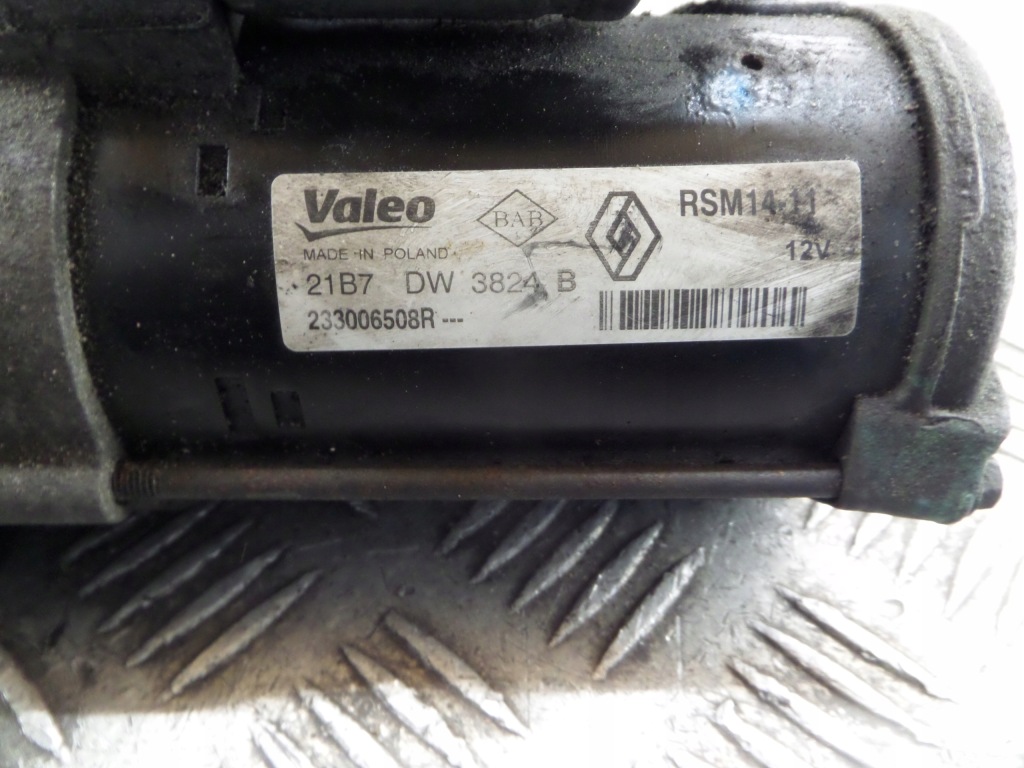 Стартер renault clio iv 1.5 dci 233006508r rsm14 Оригинал