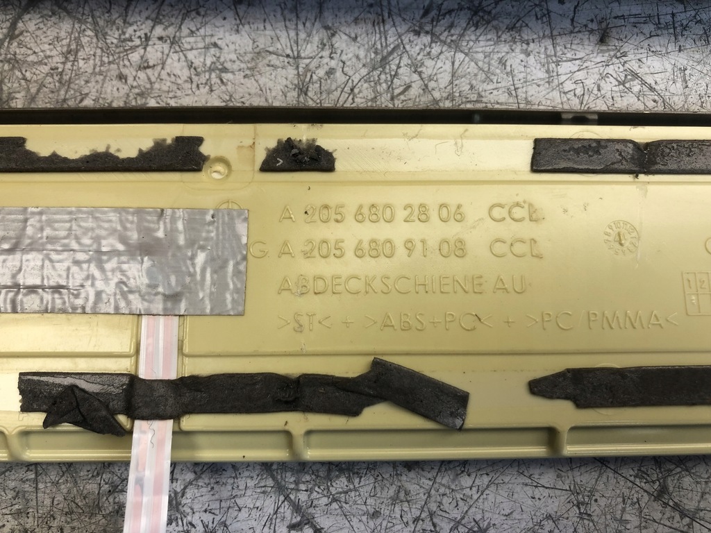 фото №9, Mercedes e coupe w238 молдинг накладка порог led