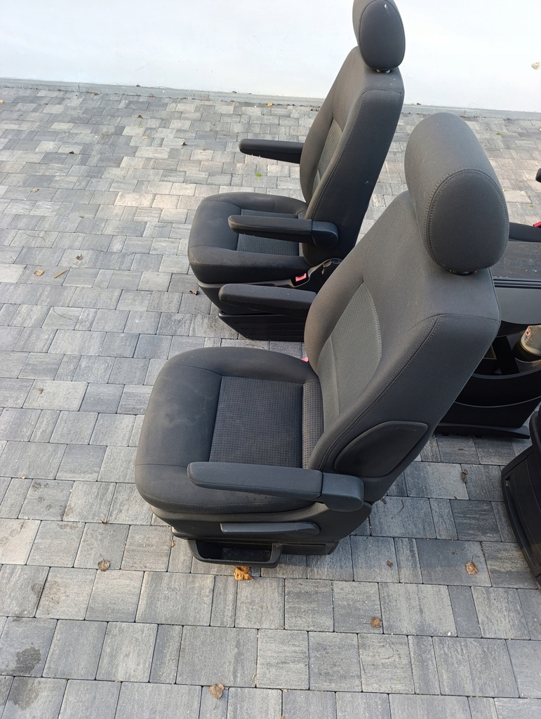 фото №10, Vw t5 t6 multivan сиденья передние перед с подлокотники антрацит