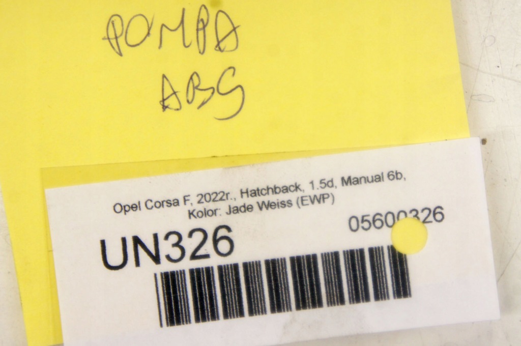 фото №8, Un326 opel corsa f 1.5d насос abs 9846124480