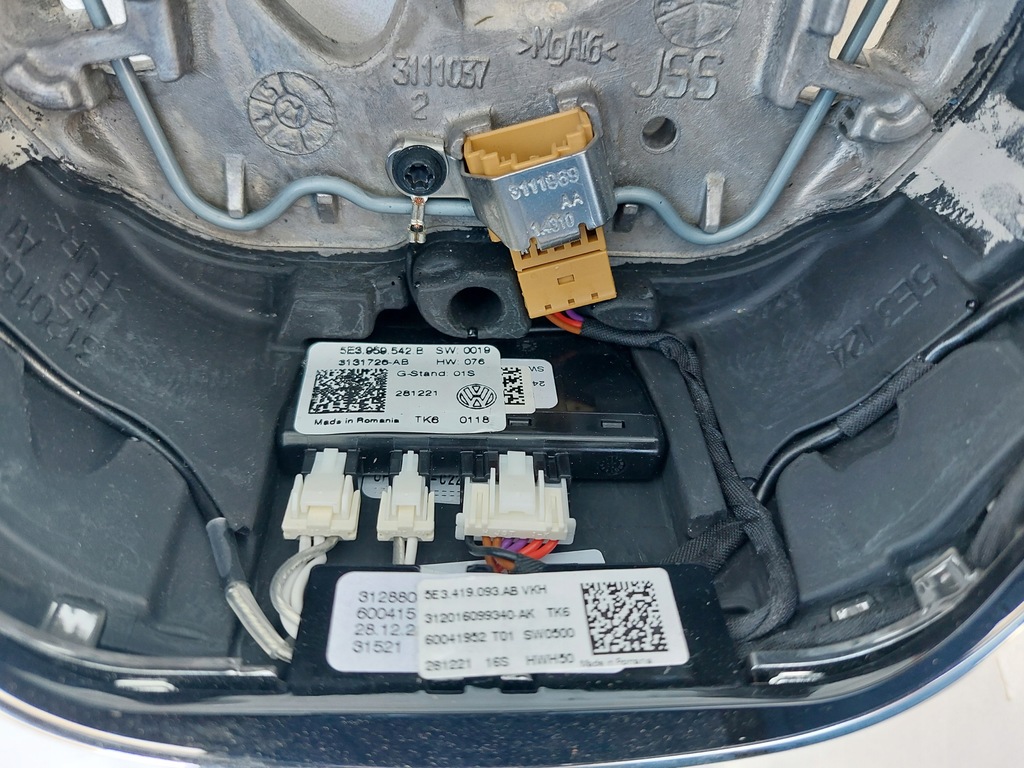 фото №12, Воздуховод multi кожа лепестки переключения skoda octavia iv