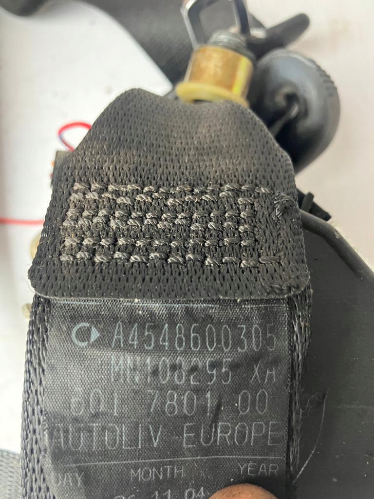 фото №2, Pas безпеки лівий перед smart forfour 454