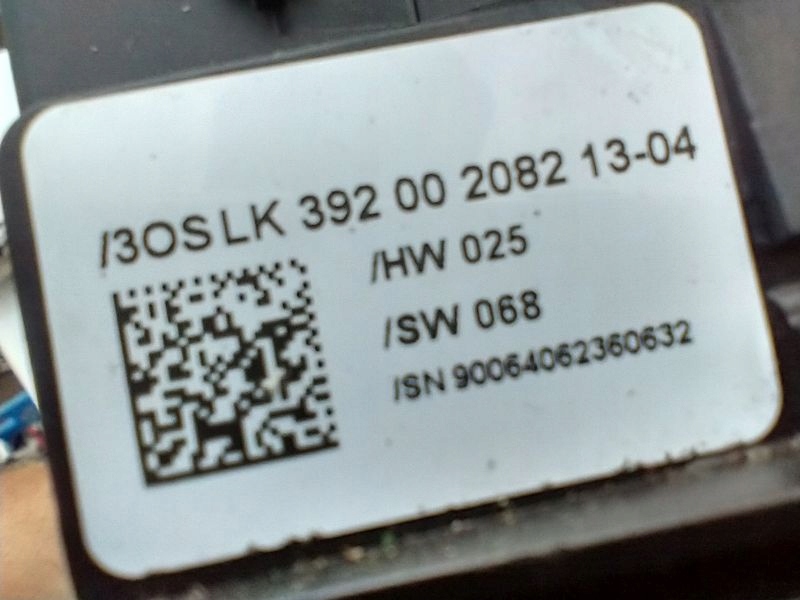 фото №13, Bmw 3 e90 e92 coupe e93 перемикач комбінований перемикач підрульовий стрічка подушка безпеки 6989557