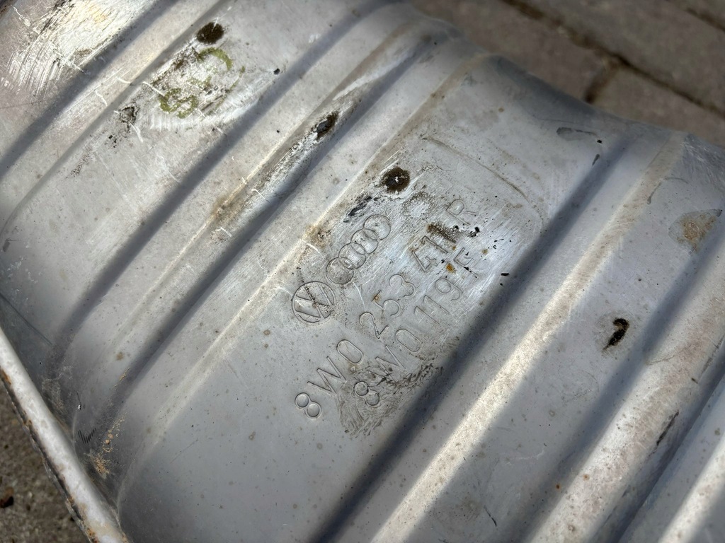 фото №6, Audi a5 8w выхлоп гаситель 2.0 tdi quattro 4g0131703ae