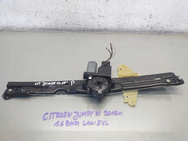 фото №1, Механізм підйомник скло правий перед jumpy iii