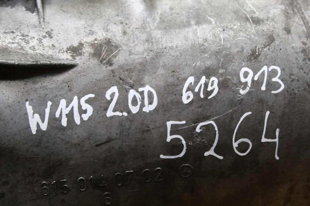 фото №11, Поддон масляная 6150140702 mb w115 2.0 d 619.913