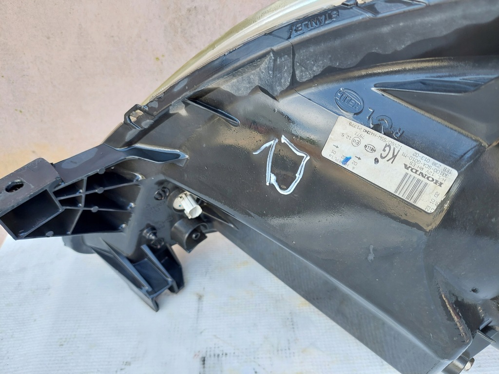 фото №10, Лампа левая правая перед honda cr-v crv 2 ii 2001-2005 europa orginał