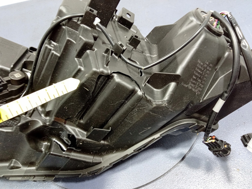 фото №11, Nissan x-trail t33 фара правый лампа передняя eu led