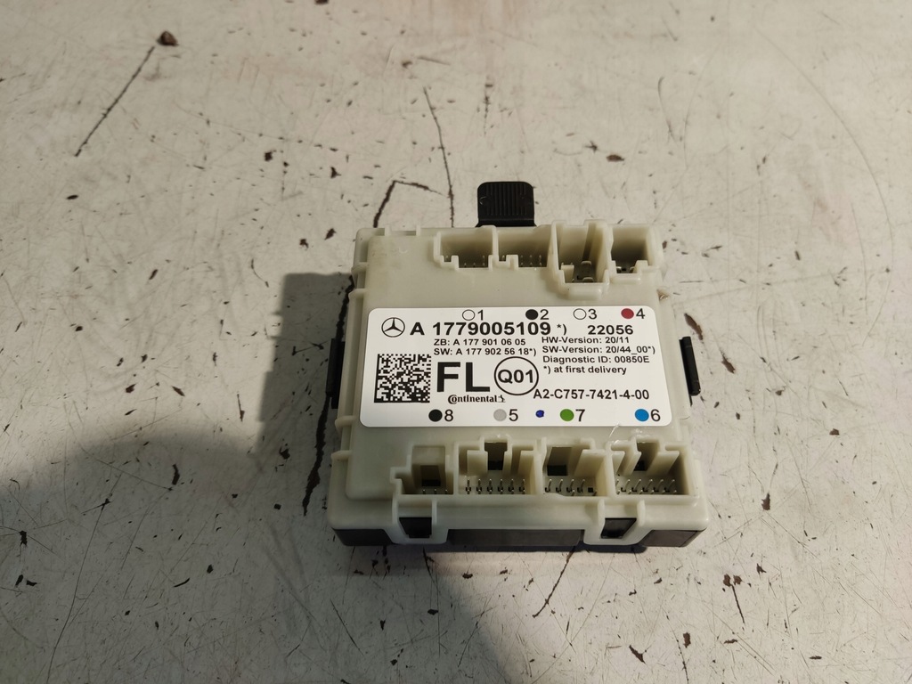 фото №2, Mercedes w177 модуль двері лівий перед