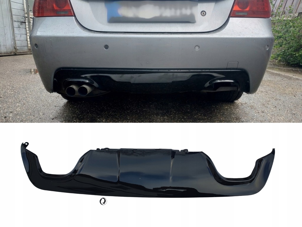 фото №1, Дифузор e60 e61 накладка чорний блиск