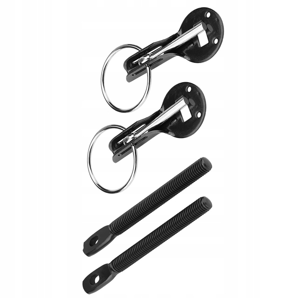 фото №14, Замок капот двигателя универсальный чёрный