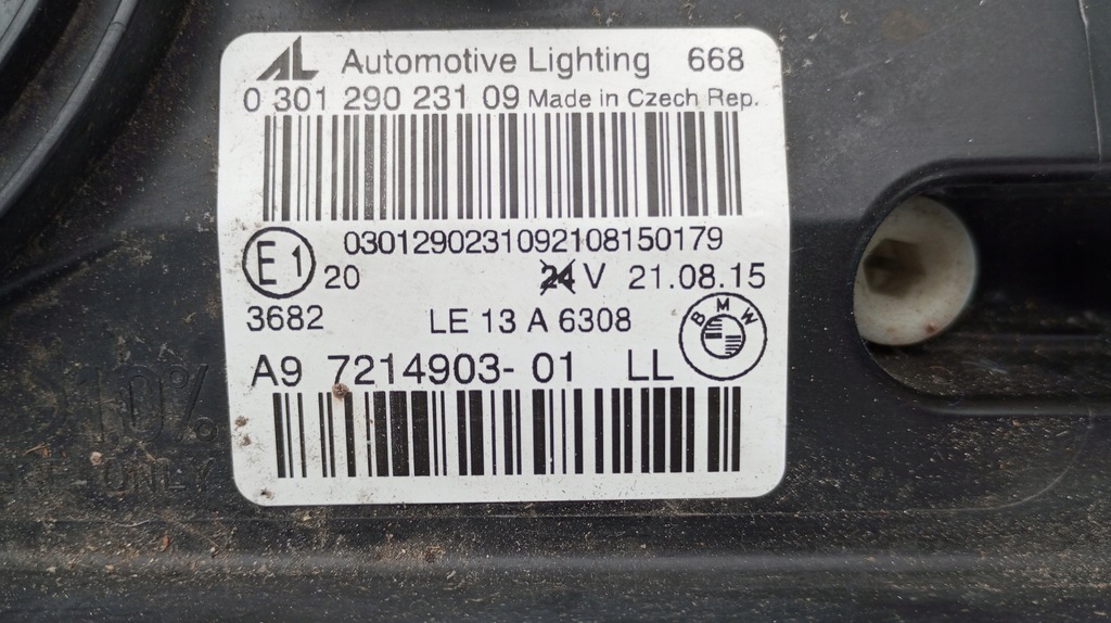 фото №12, Лампа фара левый перед eu bmw 2 f45 f46 led 7214903