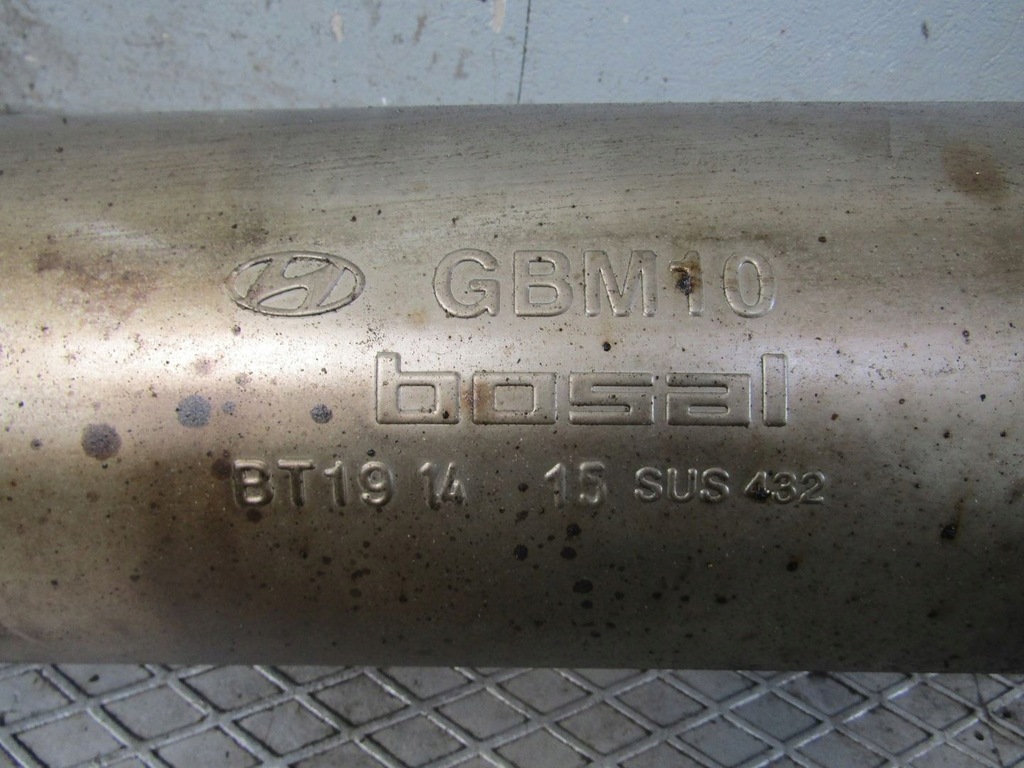 фото №7, I20 ii 1.2 15r гаситель глушитель конечный средний выхлоп труба