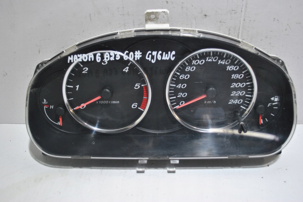 фото №1, Счетчик приборы citd mazda оригинальный номер gj6wc
