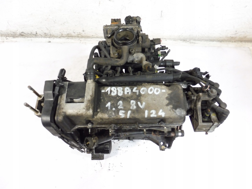 фото №9, Двигатель блок двигателя 188a4000 fiat punto ii panda ii lancia ypsilon 1.2 8v