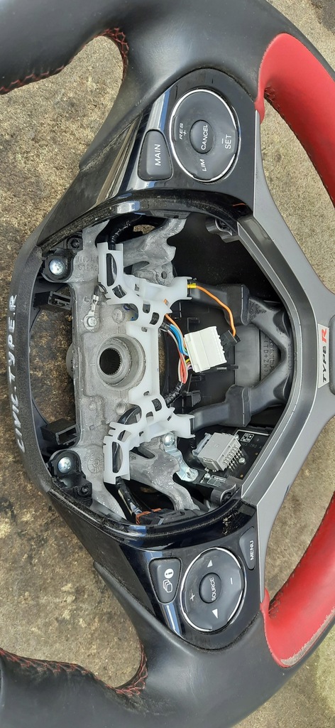 фото №6, Воздуховод кожа мультифункция czerona nić honda civic ix type-r