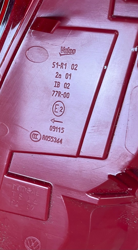 фото №13, Лампа левая задняя задняя vw tuareg ii 7p 10-18r