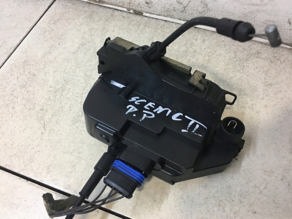 фото №5, Замок дверь правый перед scenic ii 4 pin