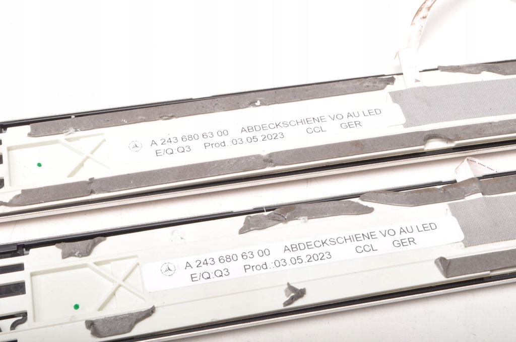 фото №8, Mercedes eqb x243 накладки пороговые led комплект 23r a2436806300