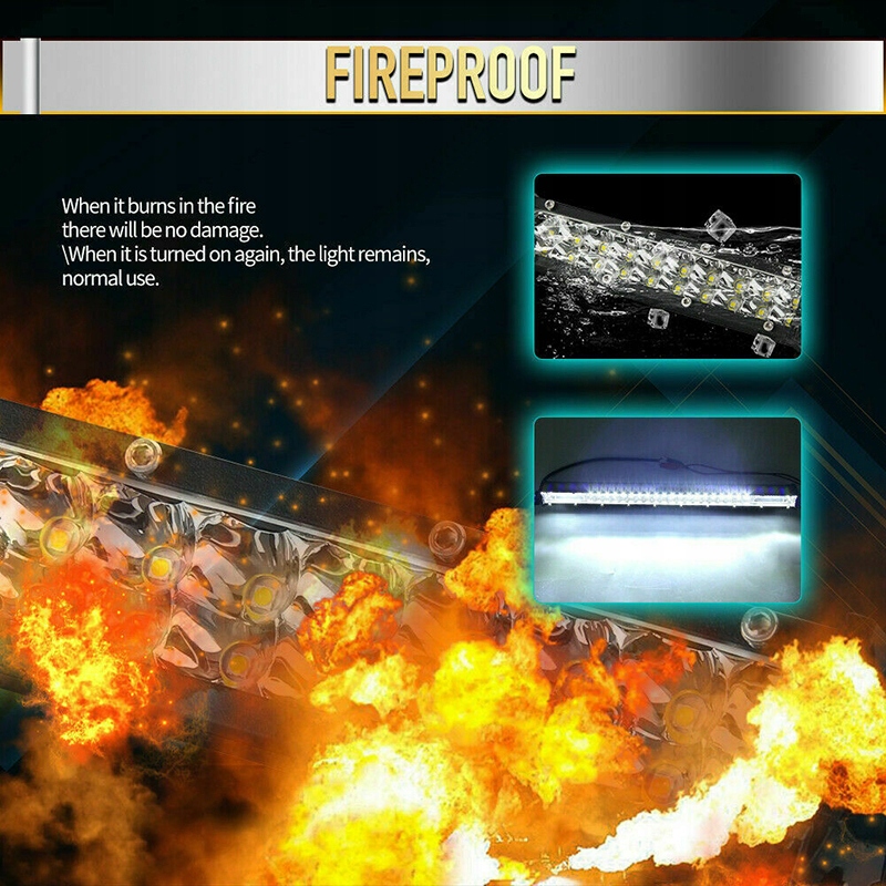 Лампа робоча dalekosiężna - led bar - 53cm 1200w в Україні