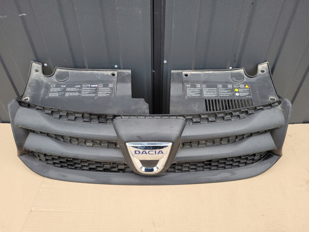 фото №2, Решітка радіатора решітка радіатора хром dacia sandero ii logan ii 12r- 623103971r