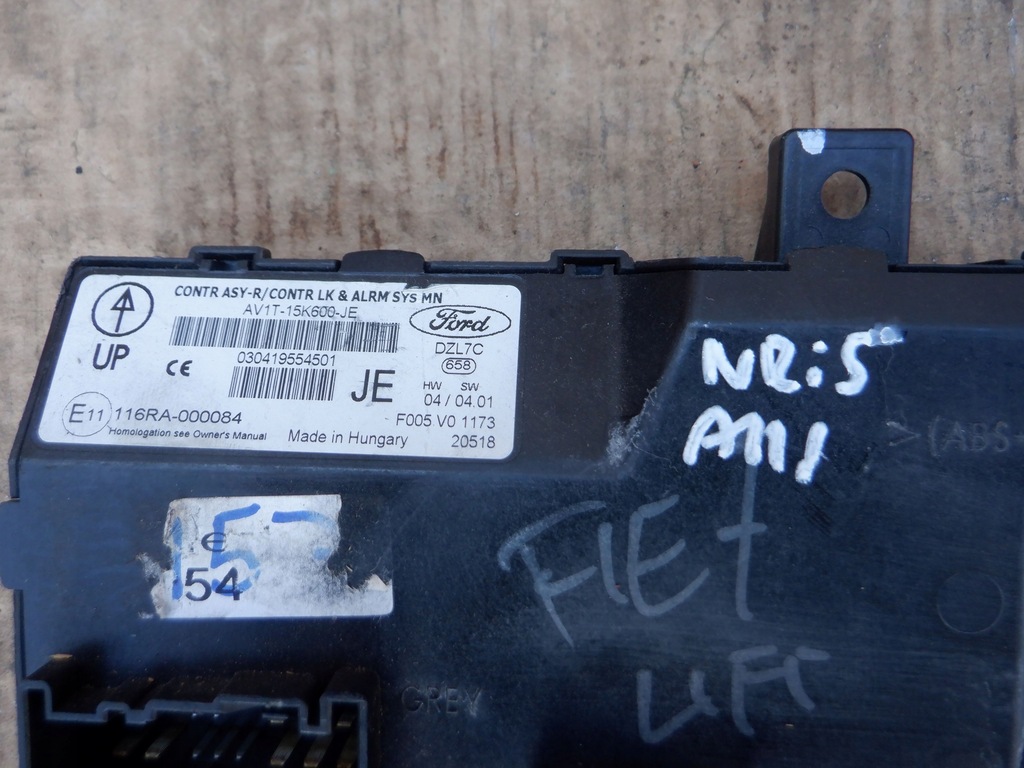 фото №6, Модуль bcm bsi ford fiesta b-max