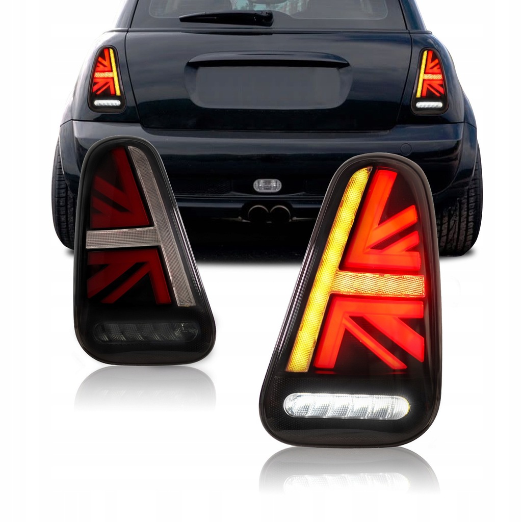 фото №2, Задние свет автомобильные led do bmw mini r50 r52 r53 2001-2008 union джек rear light