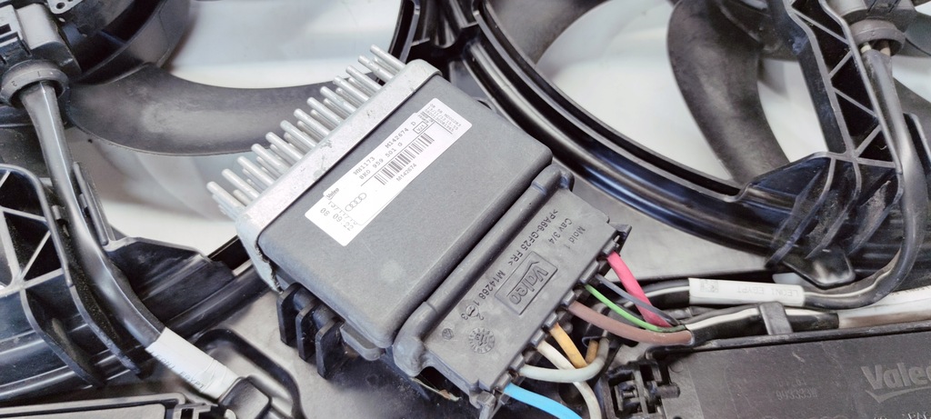 фото №5, Вентиляторы + корпус + модуль audi q3 8u 2.0 tdi 8k0121003ad