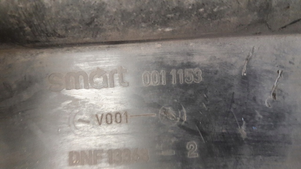 фото №11, 0011153 молдинг бампера задня smart fortwo 450