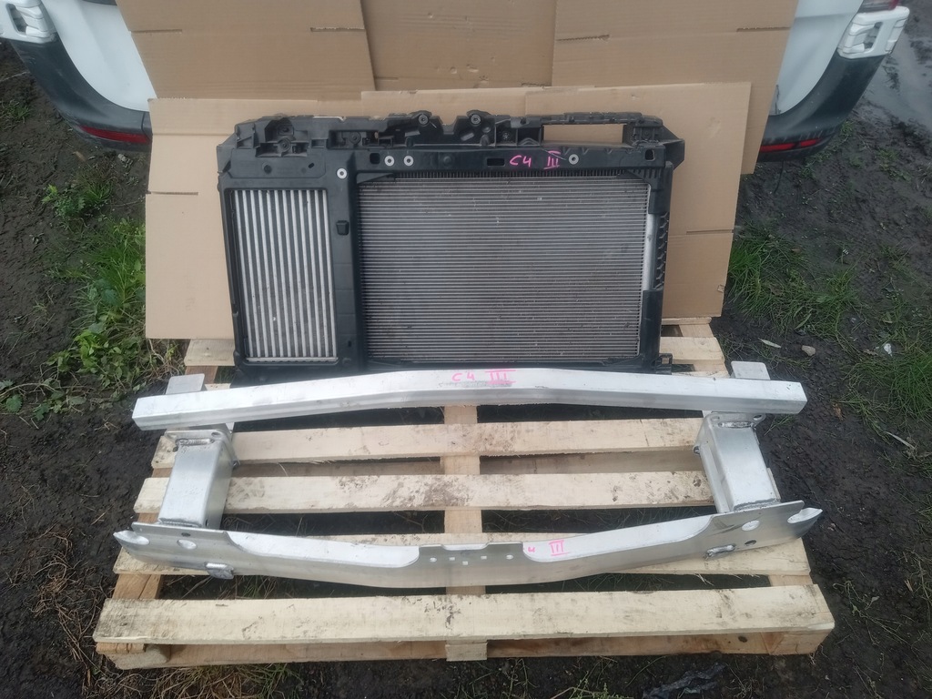 фото №1, Pas передній радіатор citroen c4 iii 1.5 blue hdi комплект