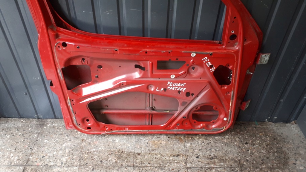 фото №10, Дверь левый перед peugeot partner i