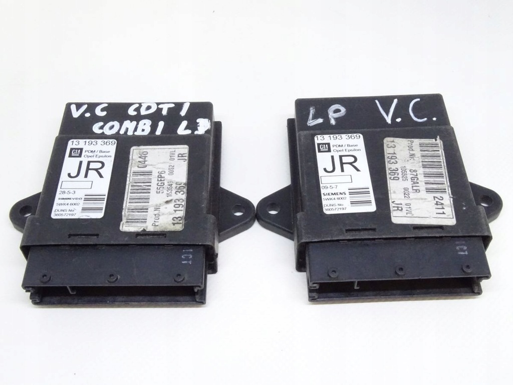 фото №5, Модуль блок управления дверь opel оригинальный номер 13193369